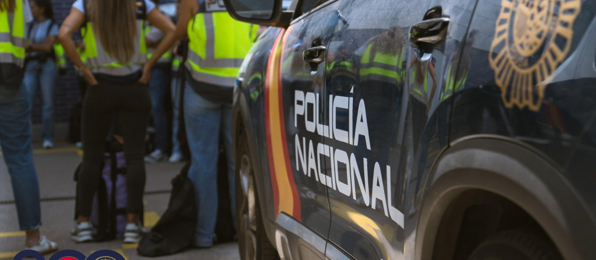 Un coche de la Policía Nacional en una imagen de archivo