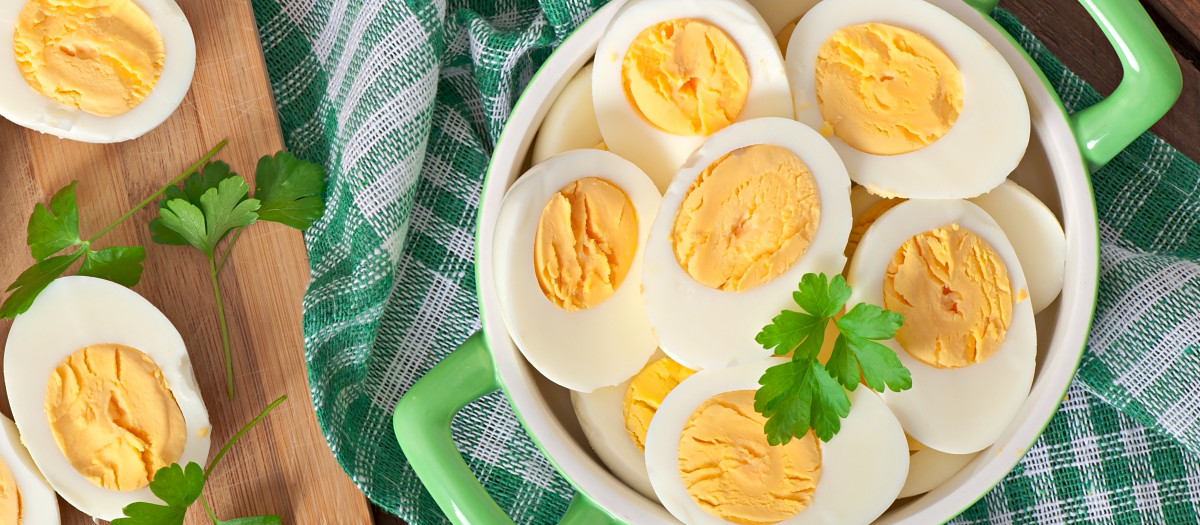 Huevos cocidos