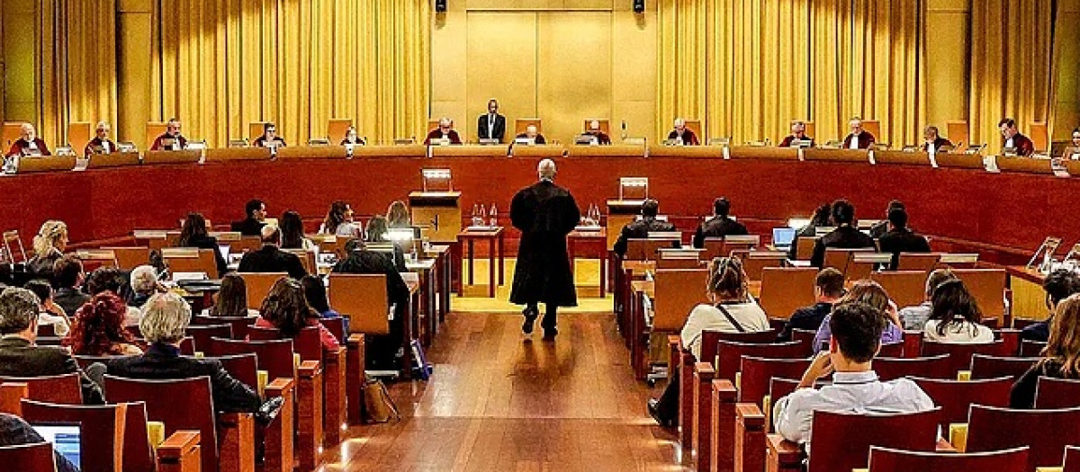 Gran Sala del Tribunal de Justicia de la Unión Europea
