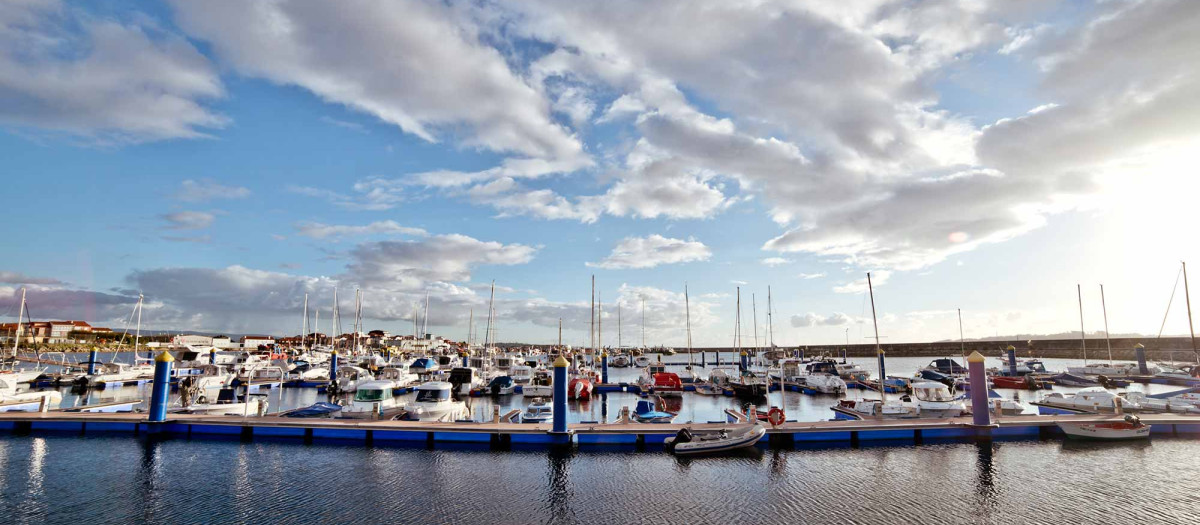 Puerto deportivo de Boiro