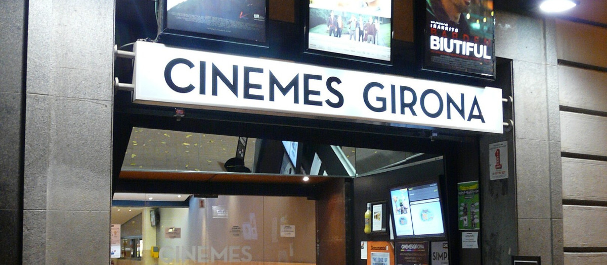 La entrada de los Cines Girona de Barcelona, en una imagen de archivo
