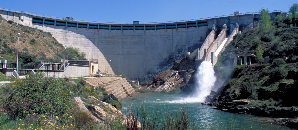 Un embalse de Madrid