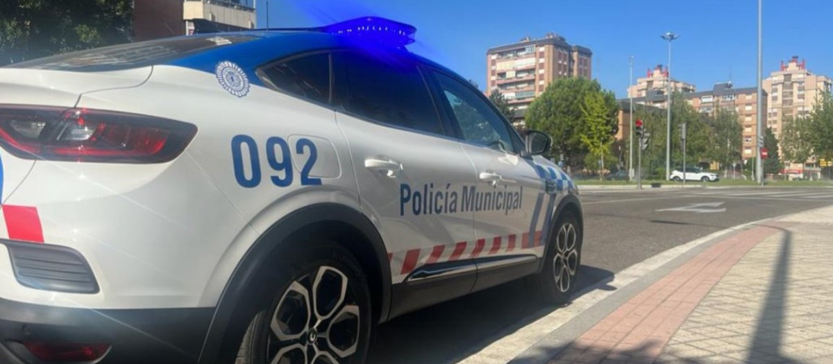 Un coche de la Policía Local de Valladolid