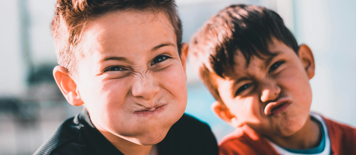 Dos niños, en una imagen de archivo