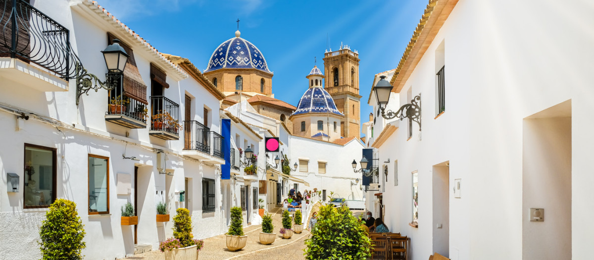 Calle San Miguel (Altea, Alicante)