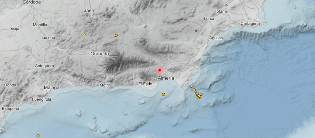 Terremoto en Almería
