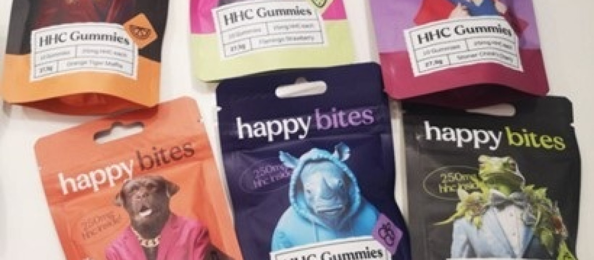 Producto afectado 'HHC Gummies' (diferentes sabores)