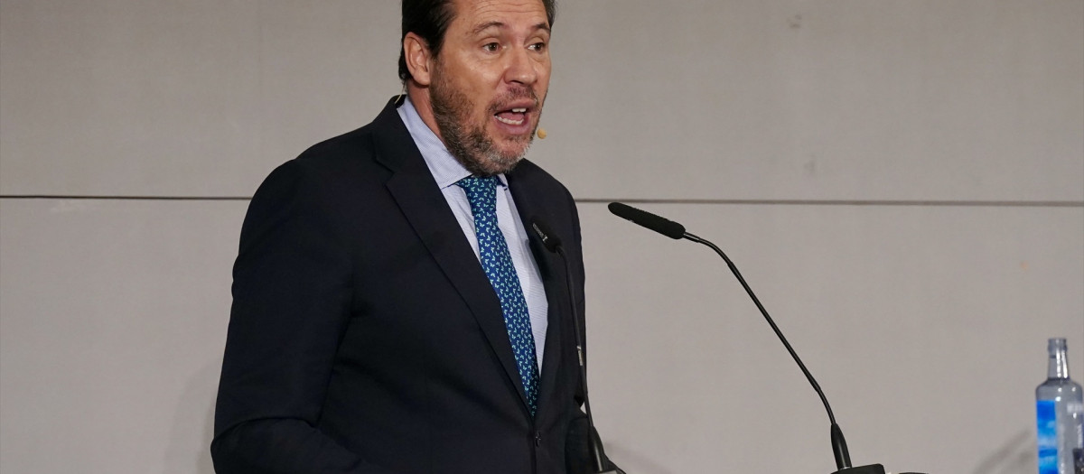 El ministro Óscar Puente