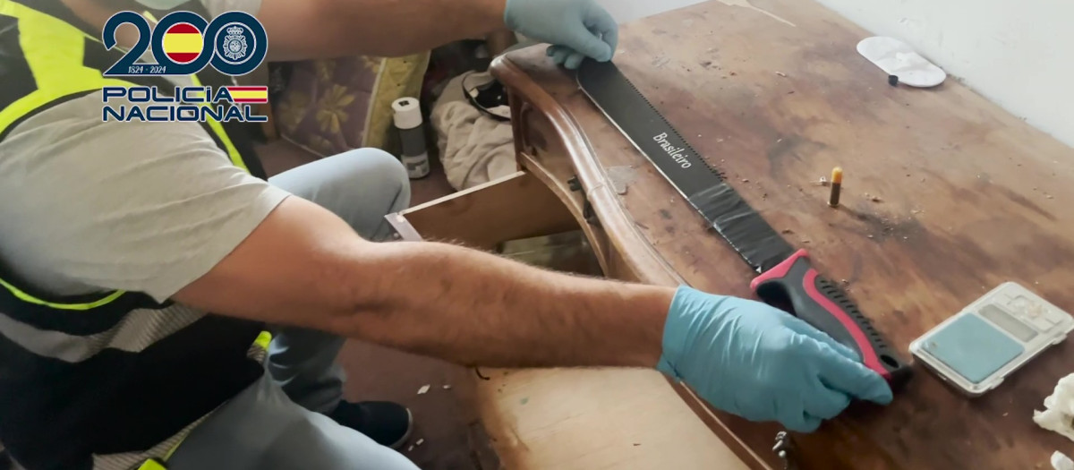 Material incautado en el golpe al Coro de los '4 Chorros'