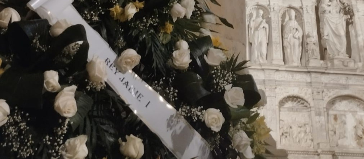 El ramo de la discordia, en una imagen compartida por el monasterio