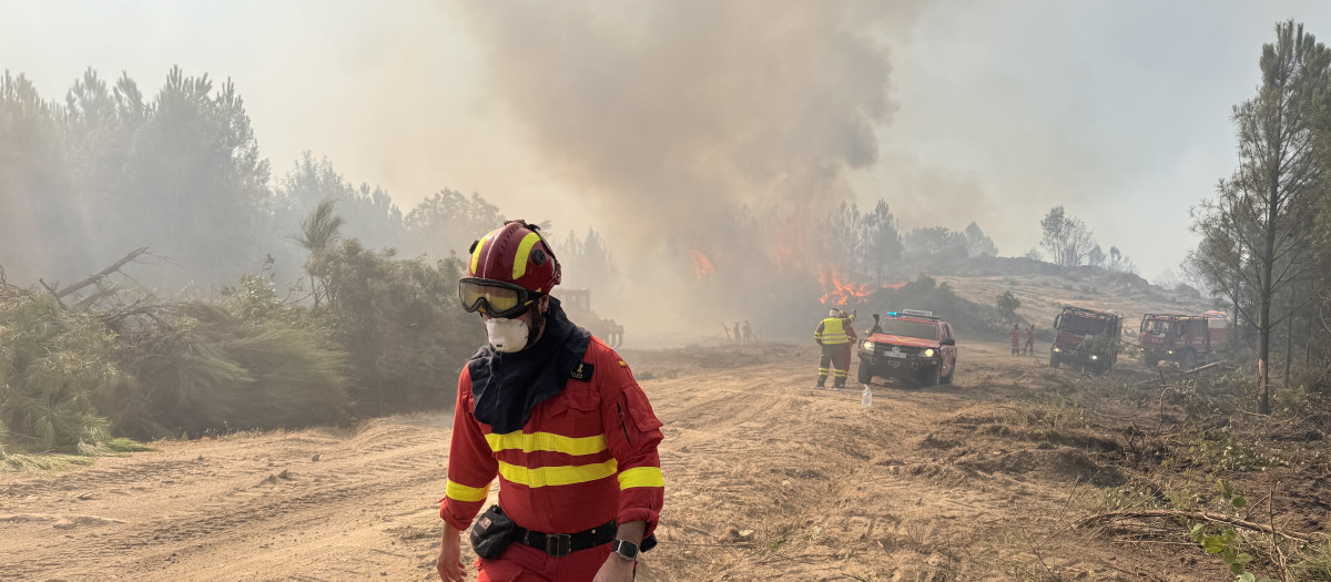 Incendio en Mombeltrán declarado Nivel 2