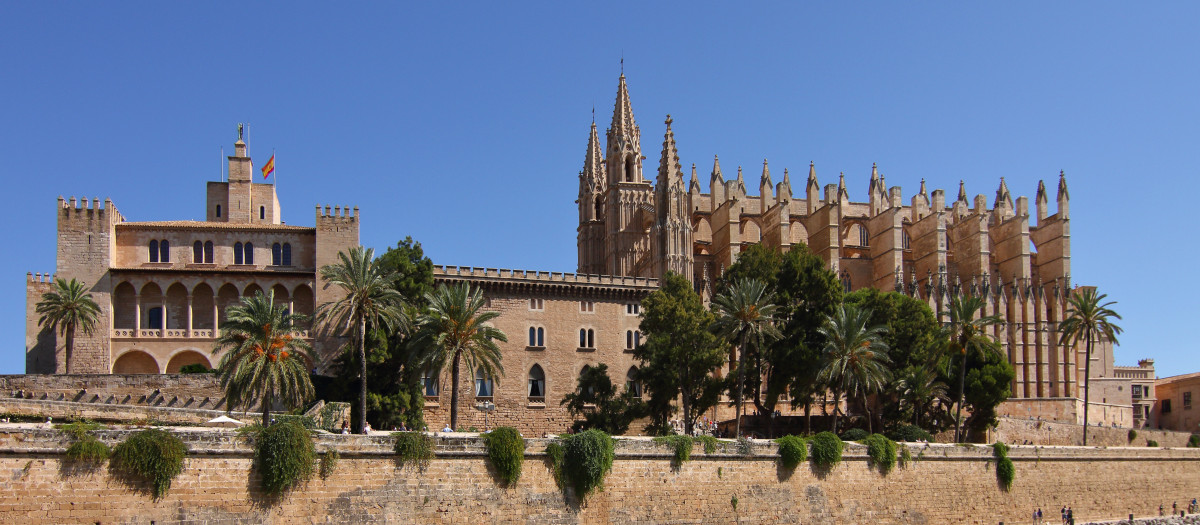 Imagen de la catedral de Palma de Mallorca
