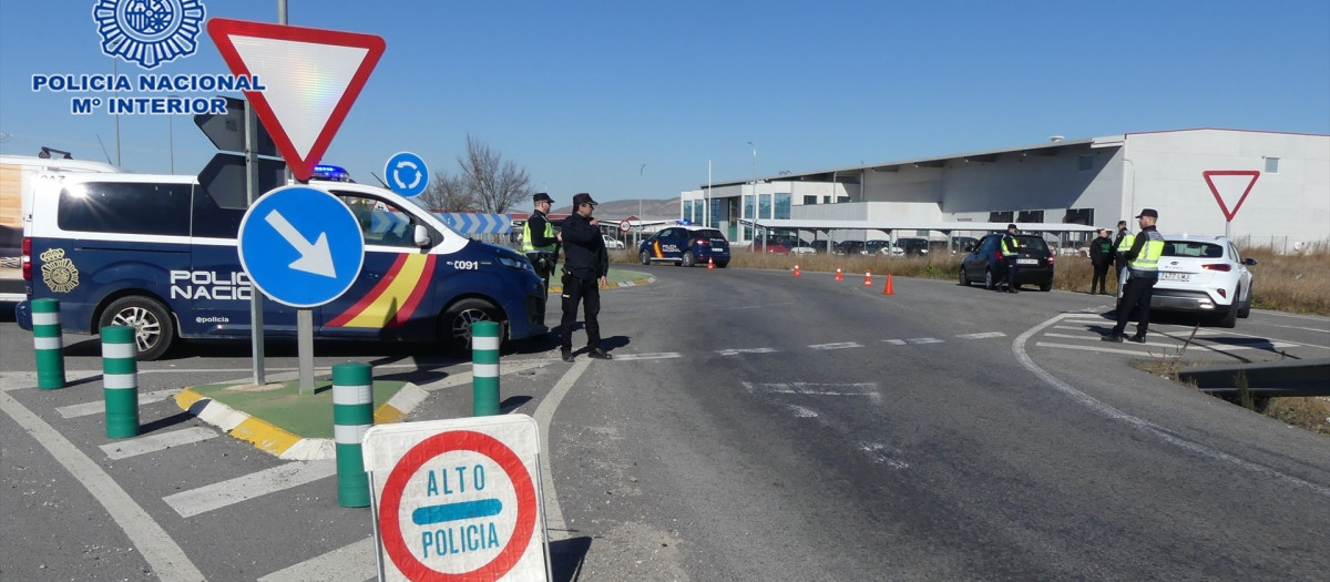 Control policial (Foto de archivo)