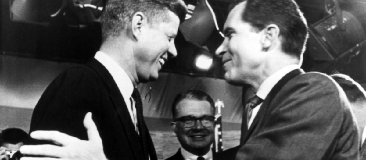 John F. Kennedy y Richard Nixon