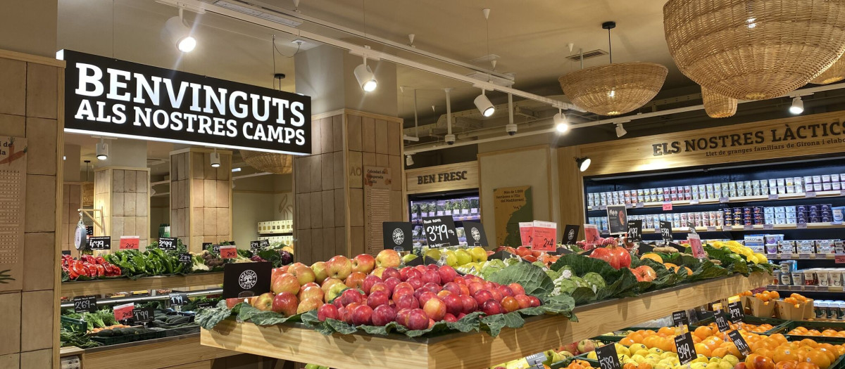 Una de las tiendas de Ametller Origen