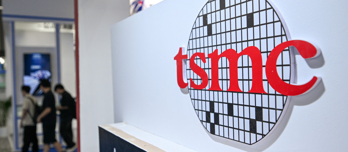 Logo de TSMC, en una imagen de archivo