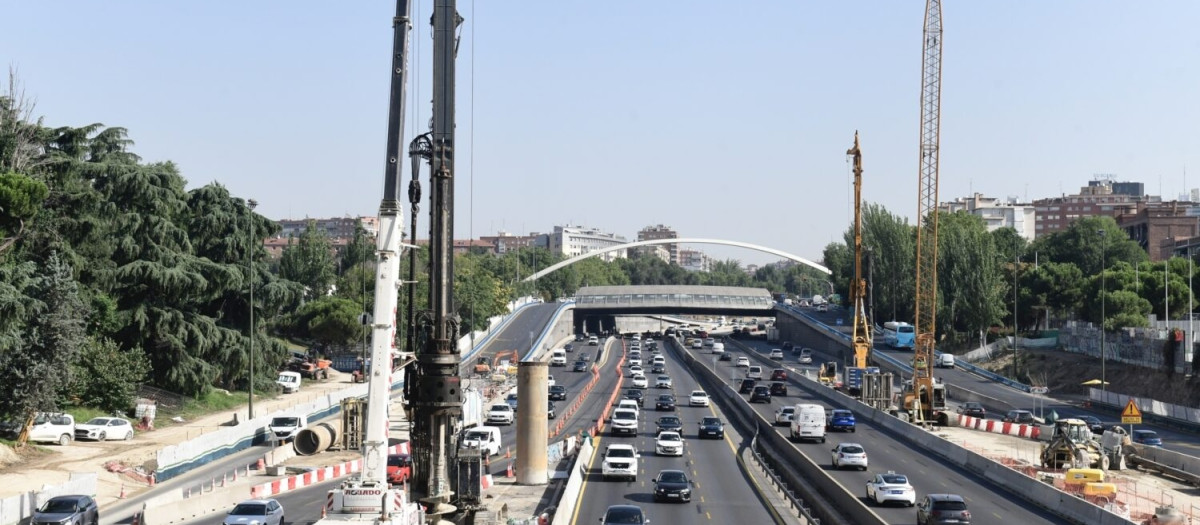 Avance de las obras de Parque Ventas