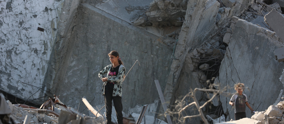 La franja de Gaza ha quedado devastada