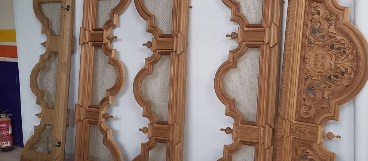 Respiraderos de la hermandad de la Pollinita de Cabra