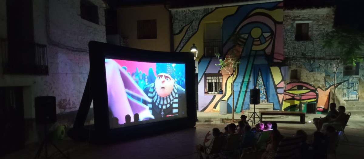 Imagen de archivo del programa de cine de verano de la Diputación de Castellón