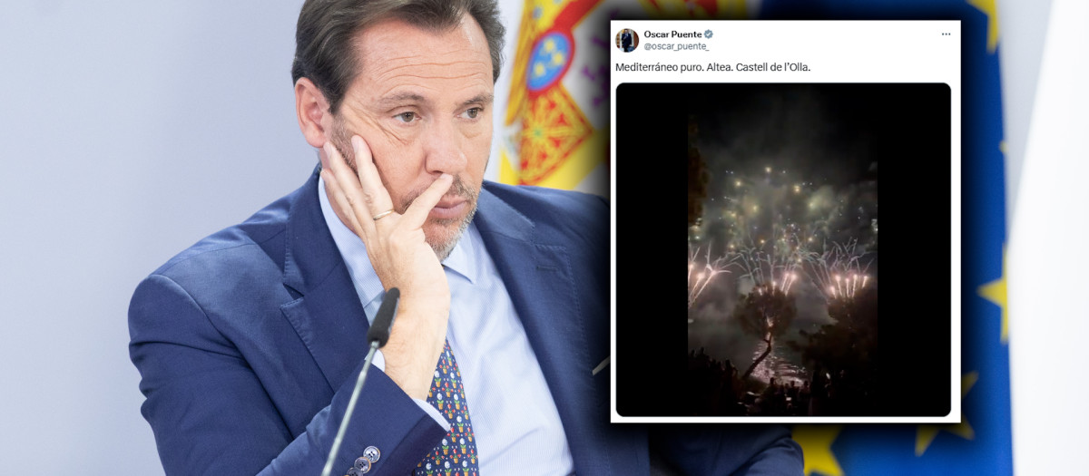 El ministro de Transportes, Óscar Puente