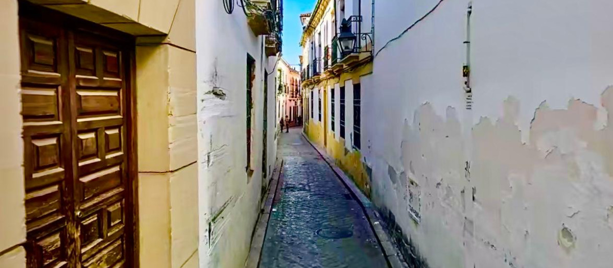 Calle Encarnación, próxima a la Mezquita Catedral de Córdoba