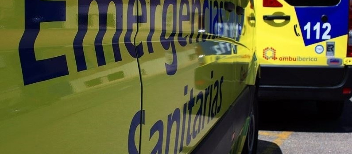 Fotografía de archivo de ambulancias de Sacyl