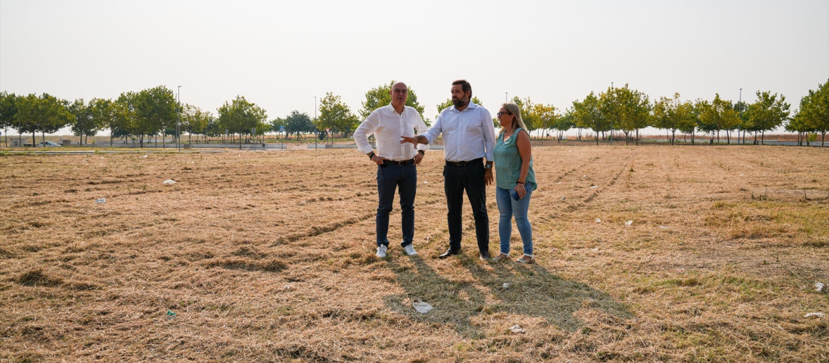 El presidente del PP de Castilla-La Mancha, Paco Núñez, en Fuensalida