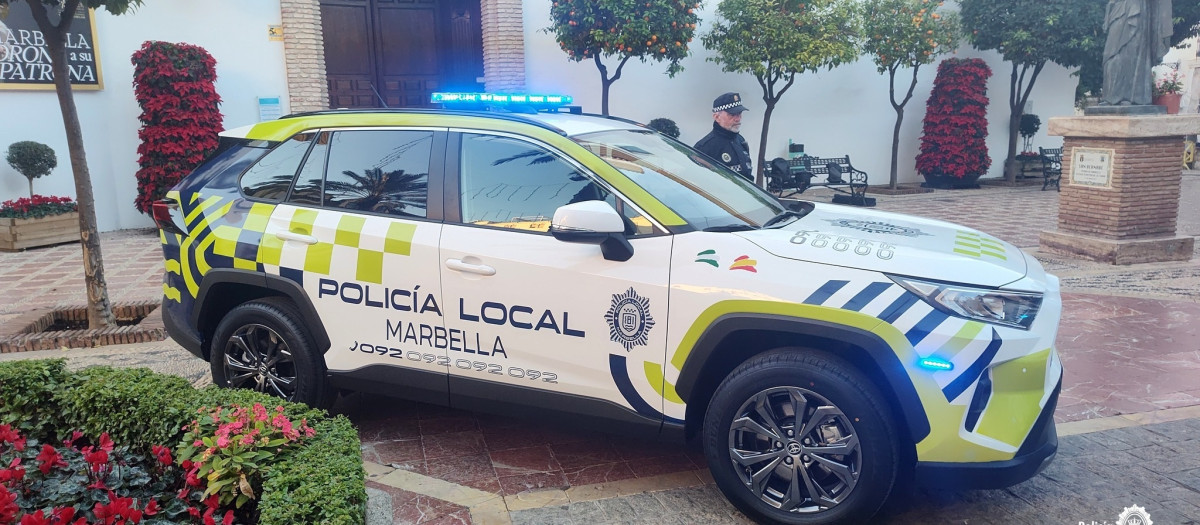 Vehículo de la Policía Local de Marbella (archivo)