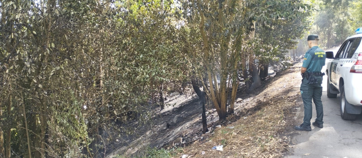 Incendio de Poio (Pontevedra)

REMITIDA / HANDOUT por GUARDIA CIVIL DE PONTEVEDRA
Fotografía remitida a medios de comunicación exclusivamente para ilustrar la noticia a la que hace referencia la imagen, y citando la procedencia de la imagen en la firma
20/8/2025
