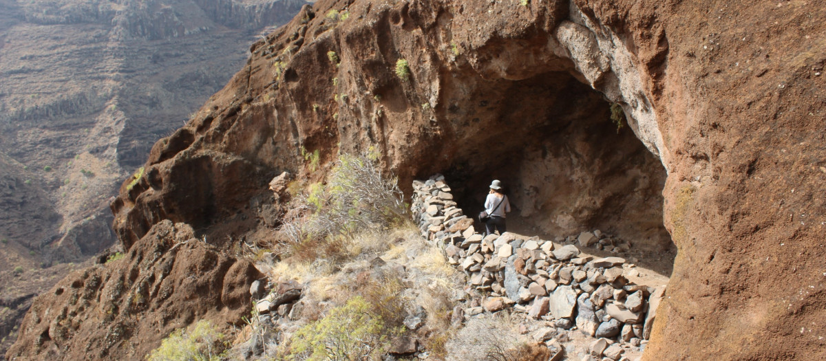Excavaciones arqueológicas Lomito del Medio, en La Gomera