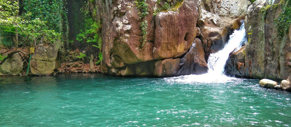 La poza de la Garganta del Capitán