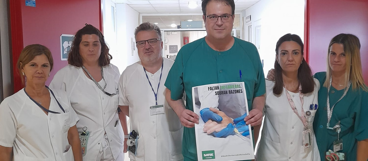 Enfermeros Cardiología Hospital Reina Sofía de Córdoba