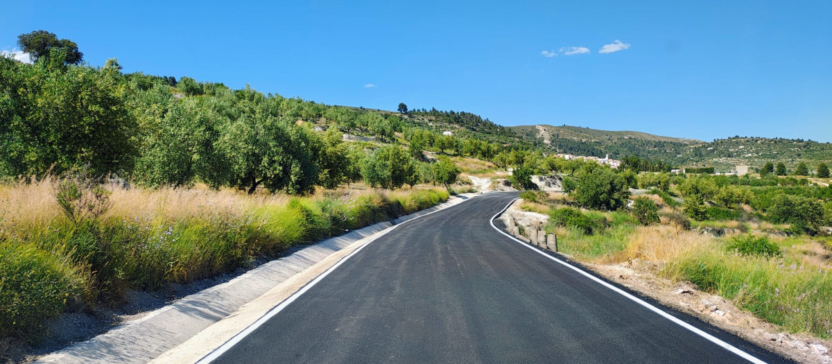 Imagen del camino Milena a Gorga.