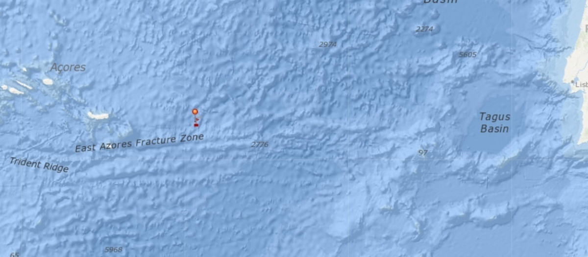 Punto de hundimiento del barco.

REMITIDA / HANDOUT por SALVAMENTO MARÍTIMO
Fotografía remitida a medios de comunicación exclusivamente para ilustrar la noticia a la que hace referencia la imagen, y citando la procedencia de la imagen en la firma
29/8/2025