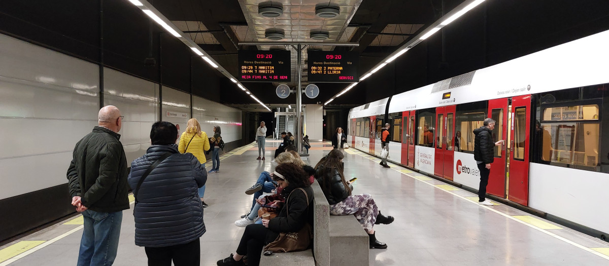 Imagen de archivo de la estación Torrent Avinguda