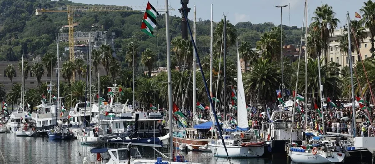 La Global Sumud Flotilla rumbo a Gaza