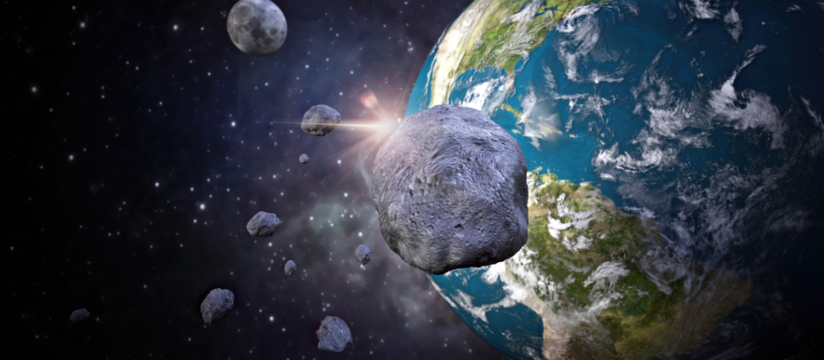 Varios asteroides se dirigen a la Tierra