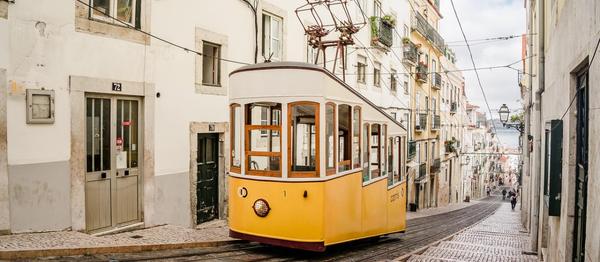 Funicular en Lisboa