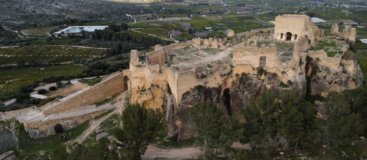 Imagen del castillo de Montesa, Valencia