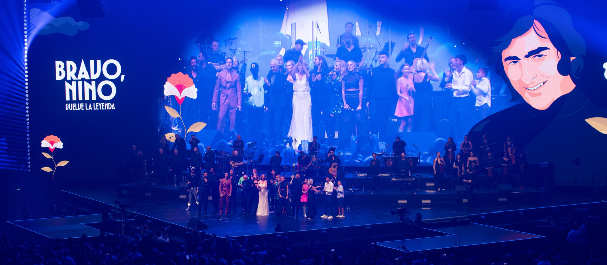Imagen del concierto celebrado este sábado en el Roig Arena