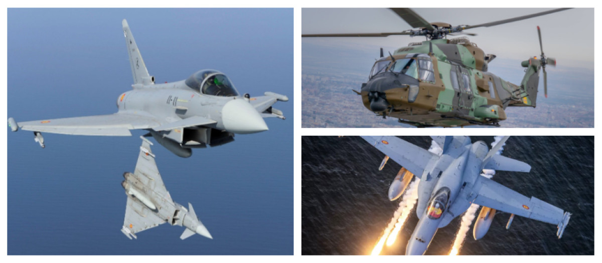 Los equipos de autoprotección de Indra forman parte de Eurofighjter, F-18, Tigre, NH90 o A400M