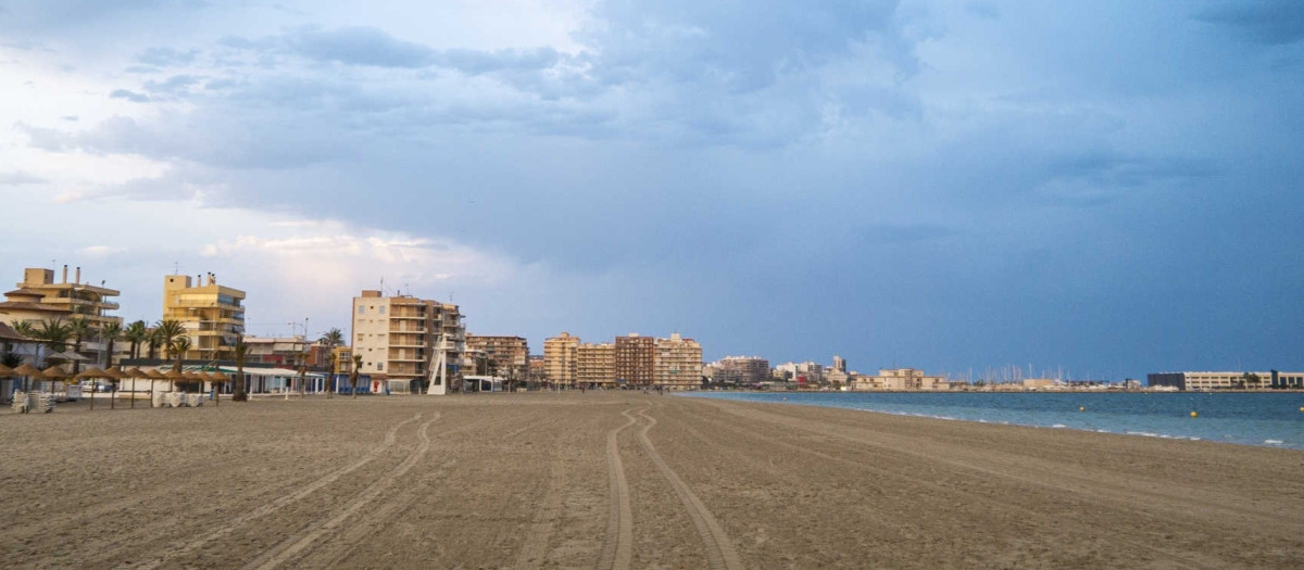 Imagen de la Gran Playa de Santa Pola