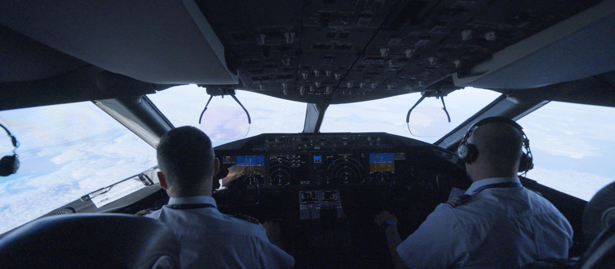 Un avión de Air Europa estableció un enlace de datos que logró la primera transmisión de comunicaciones VHF desde el espacio