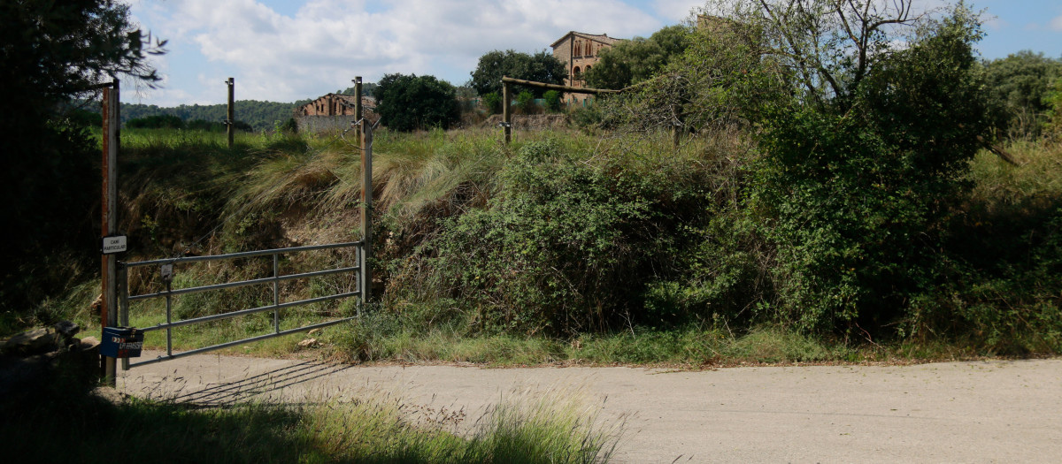 La finca en la que se quiere construir el monasterio multiconfesional