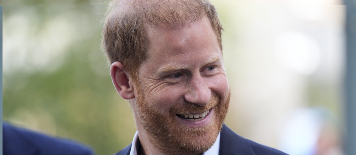 El Príncipe Harry en su tercer día en Londres