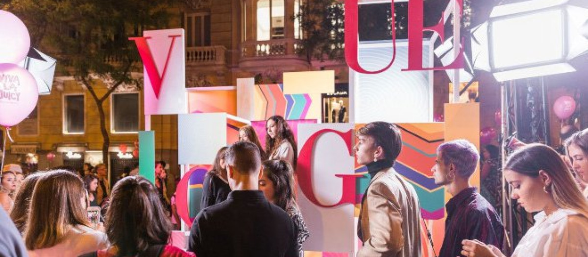 Vogue fashion night out Madrid
