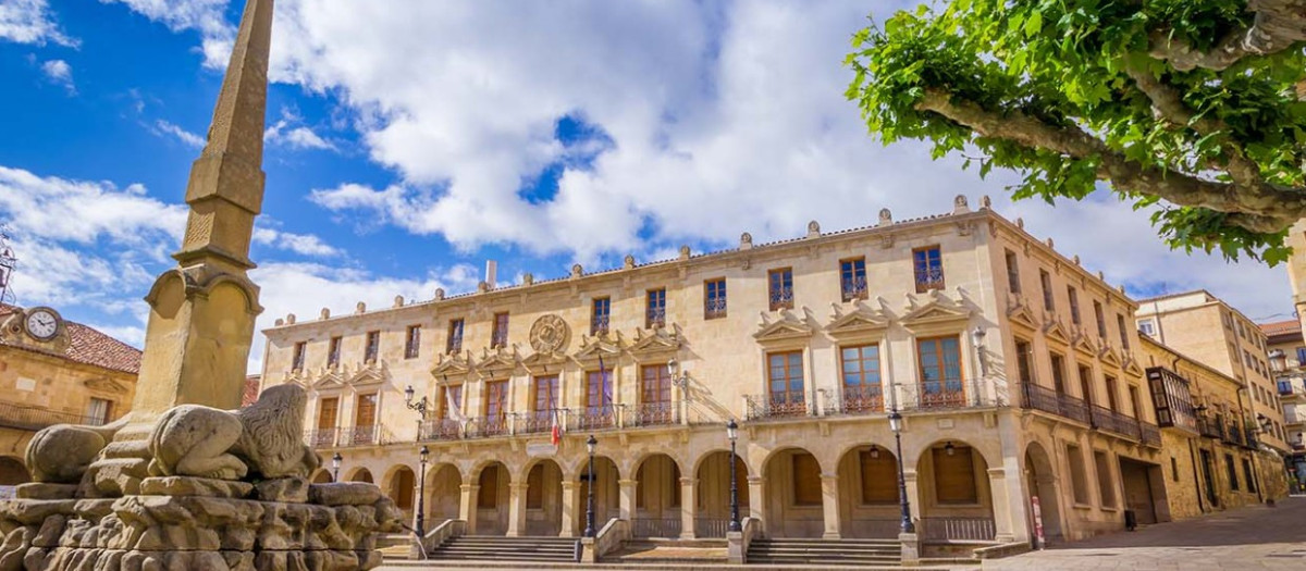 Fachada de la Casa Consistorial soriana