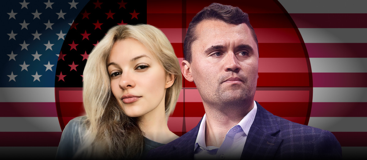 Iryna Zarutska y Charles Kirk