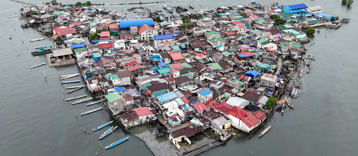 Vista aérea de la Isla Pugad